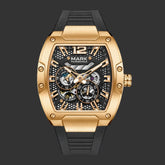 Reloj automático esqueletizado MARK FAIRWHALE Tourbillon Automatic Watch con diseño elegante y mecánica visible.