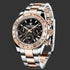 Reloj cronógrafo de lujo PAGANI DESIGN ELEGANTE para hombres con acabado en acero y oro rosa.